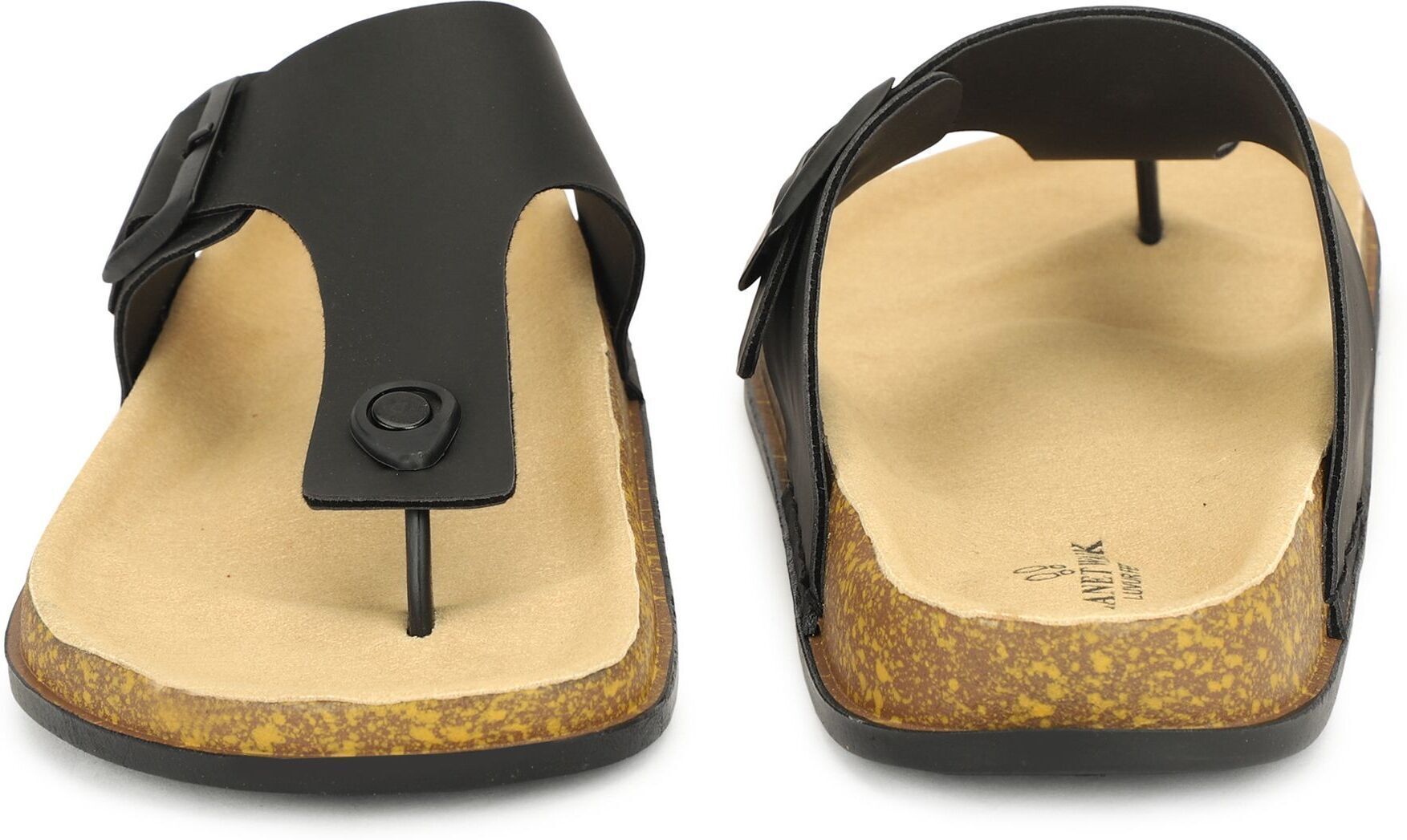 Planet Walk V Black Sandals - Detail