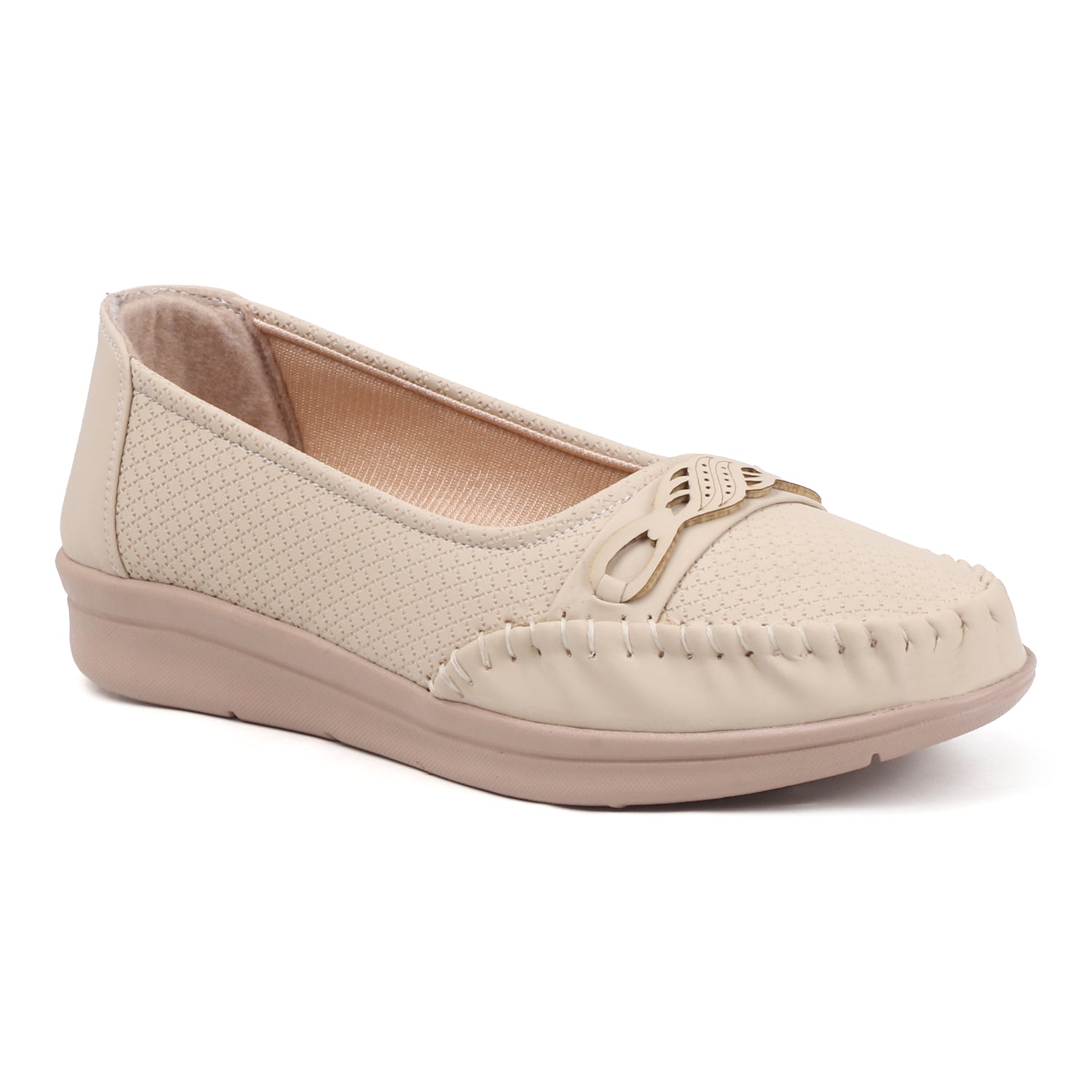SHOECUBE COMFY 101 Beige Loafers - Main
