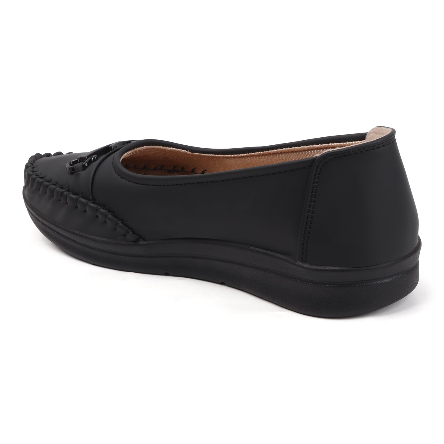 SHOECUBE COMFY 102 Black Loafers - Extra