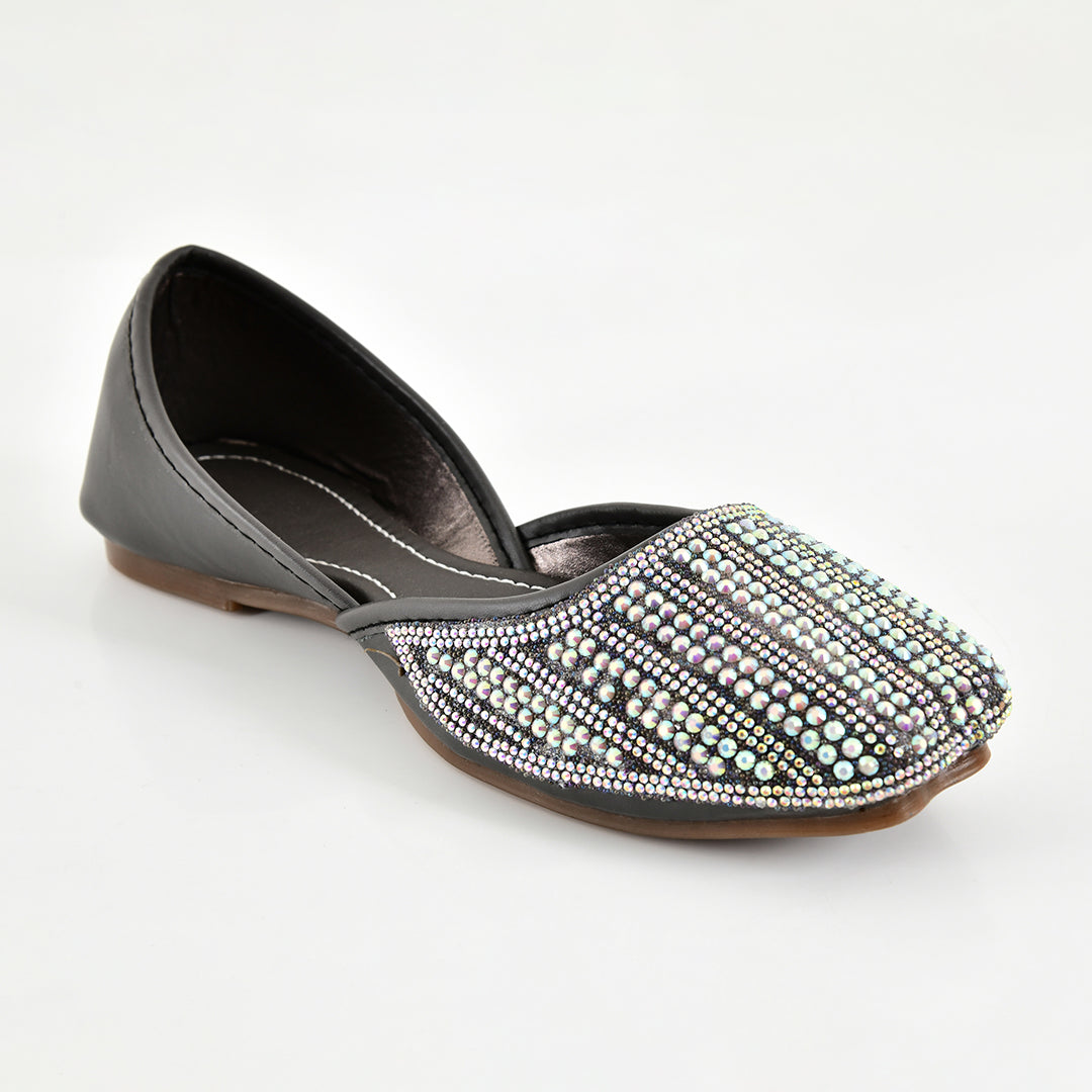 Planet Walk RANI 2137 Black Flats - Back