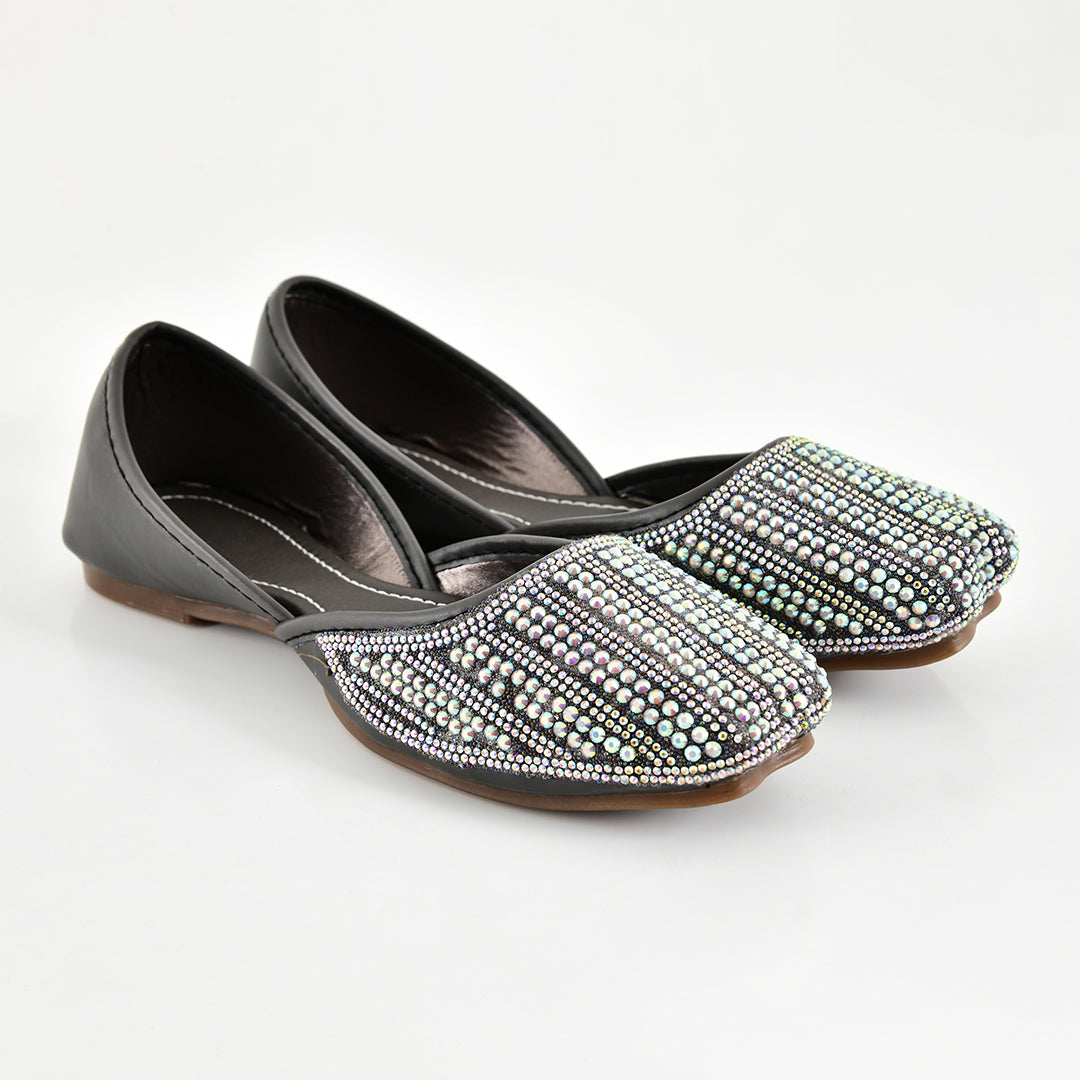 Planet Walk RANI 2137 Black Flats - Detail