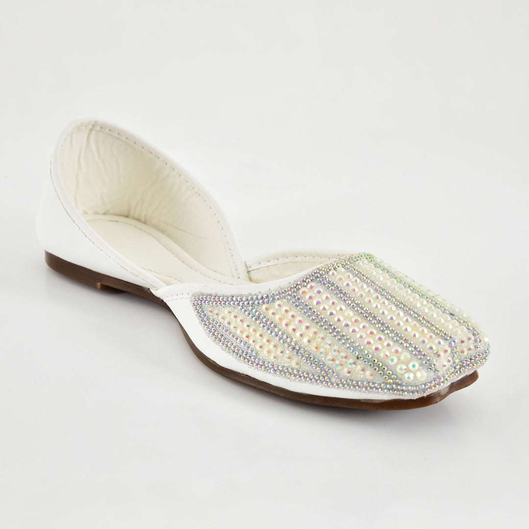 Planet Walk RANI 2137 White Flats - Back