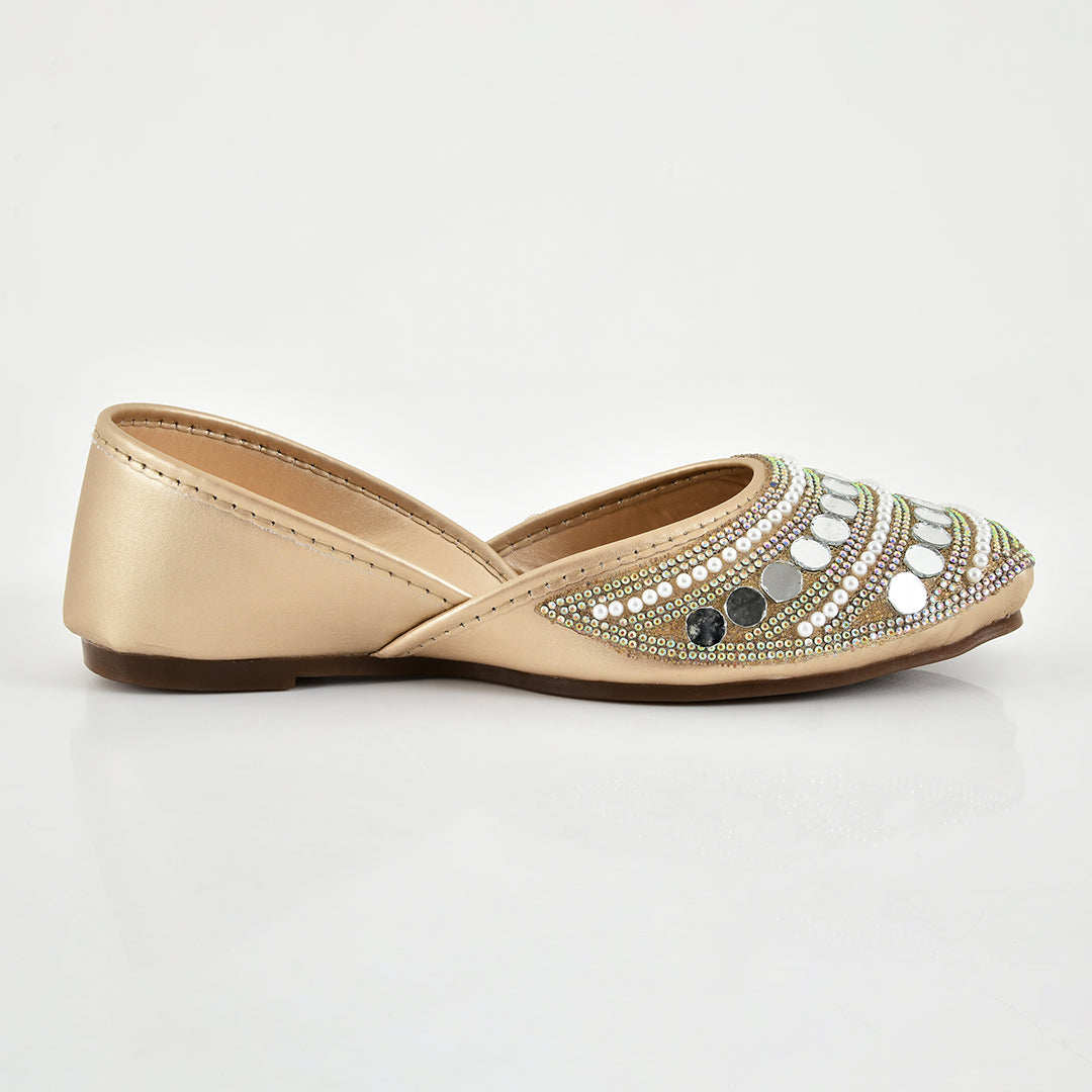 Planet Walk HEER 2116 Gold Flats - Lifestyle