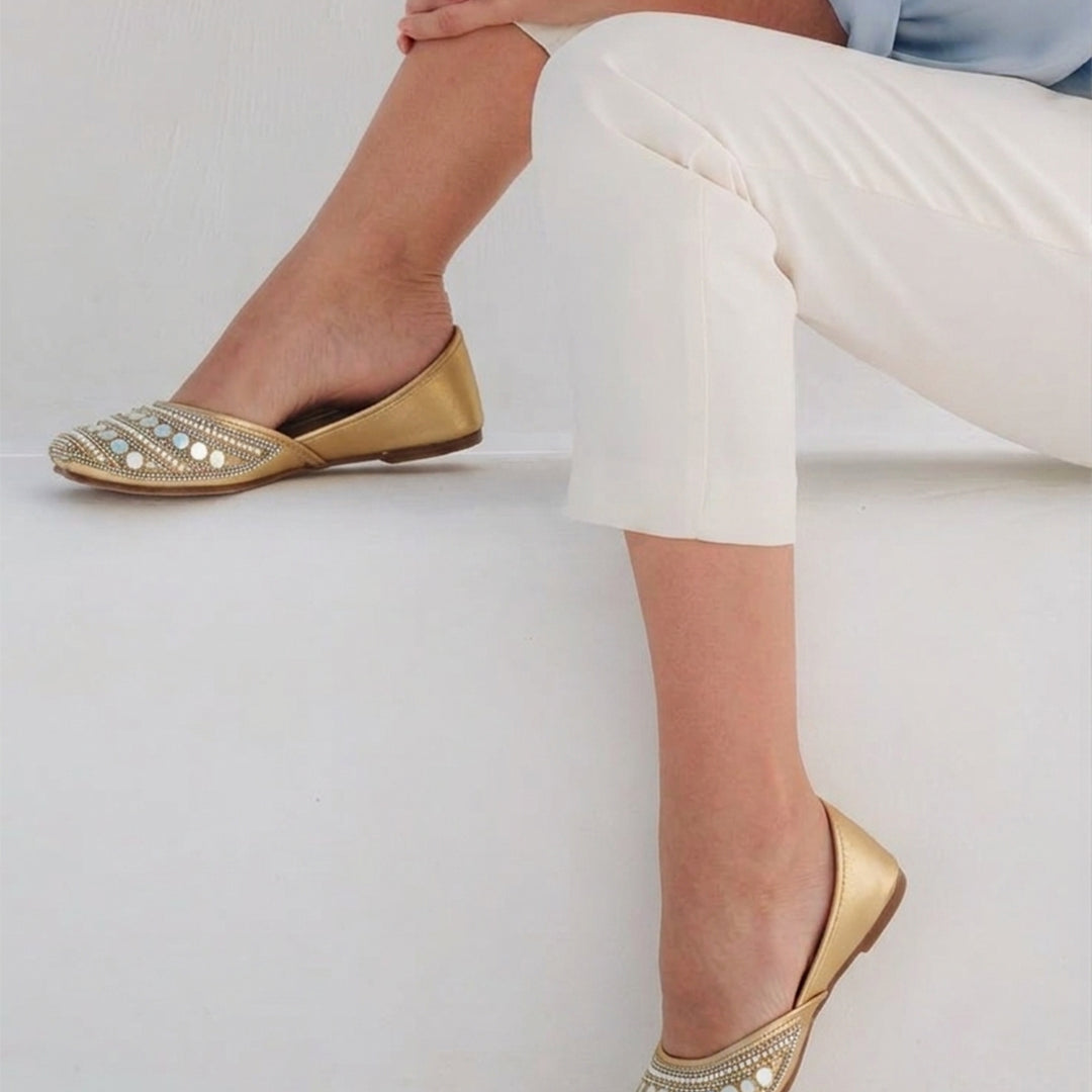 Planet Walk HEER 2116 Gold Flats - Side