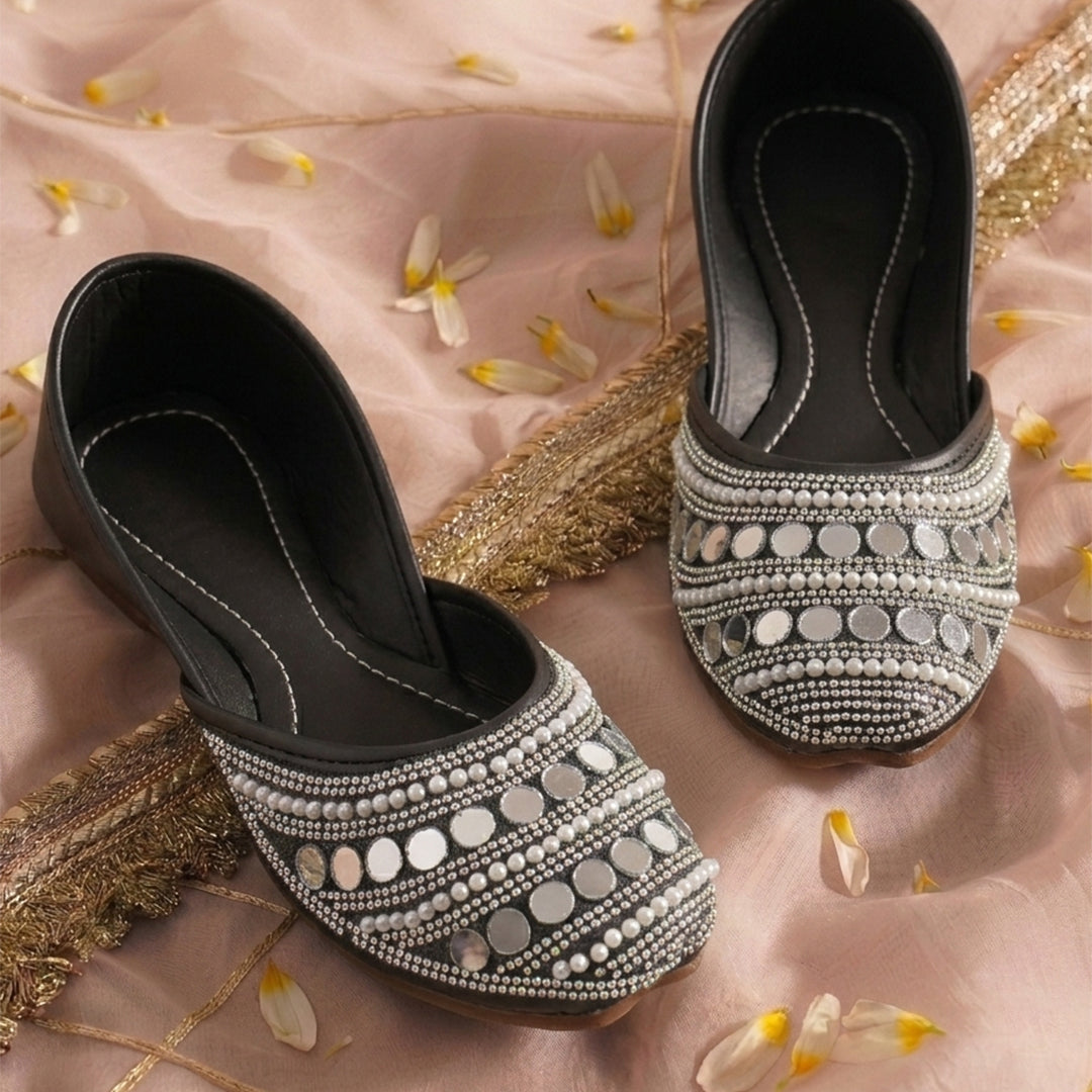 Planet Walk HEER 2116 Black Flats - Main