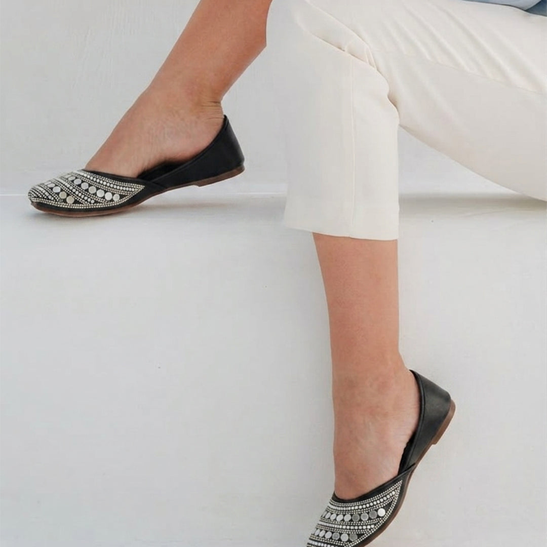 Planet Walk HEER 2116 Black Flats - Side