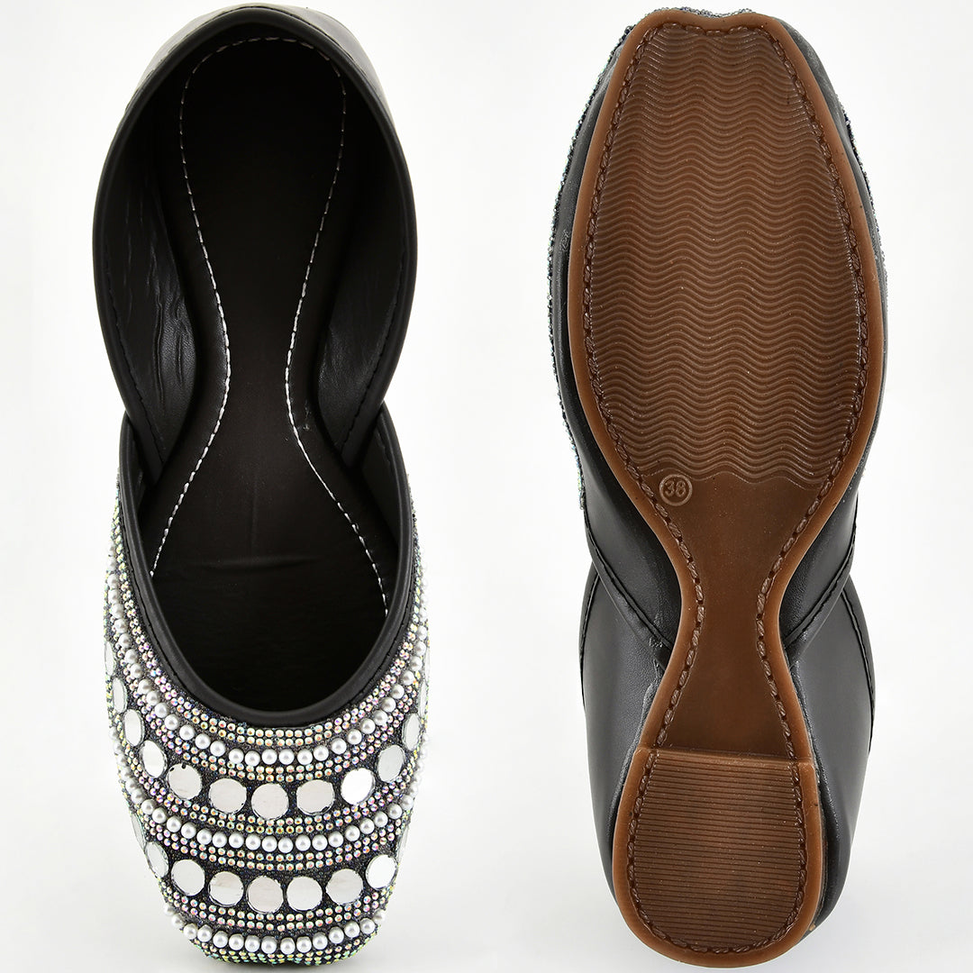 Planet Walk HEER 2116 Black Flats - Extra