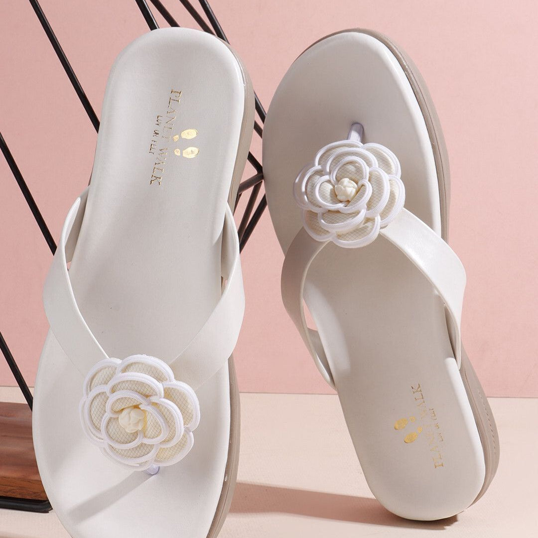 Planet Walk F219 White Heels - Main