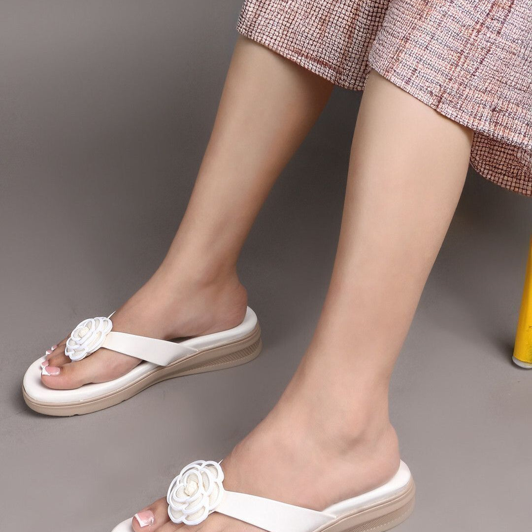 Planet Walk F219 White Heels - Side