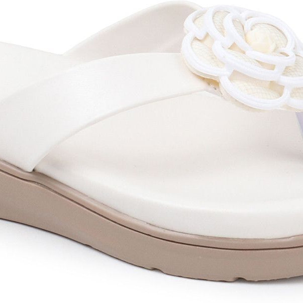 Planet Walk F219 White Heels - Back