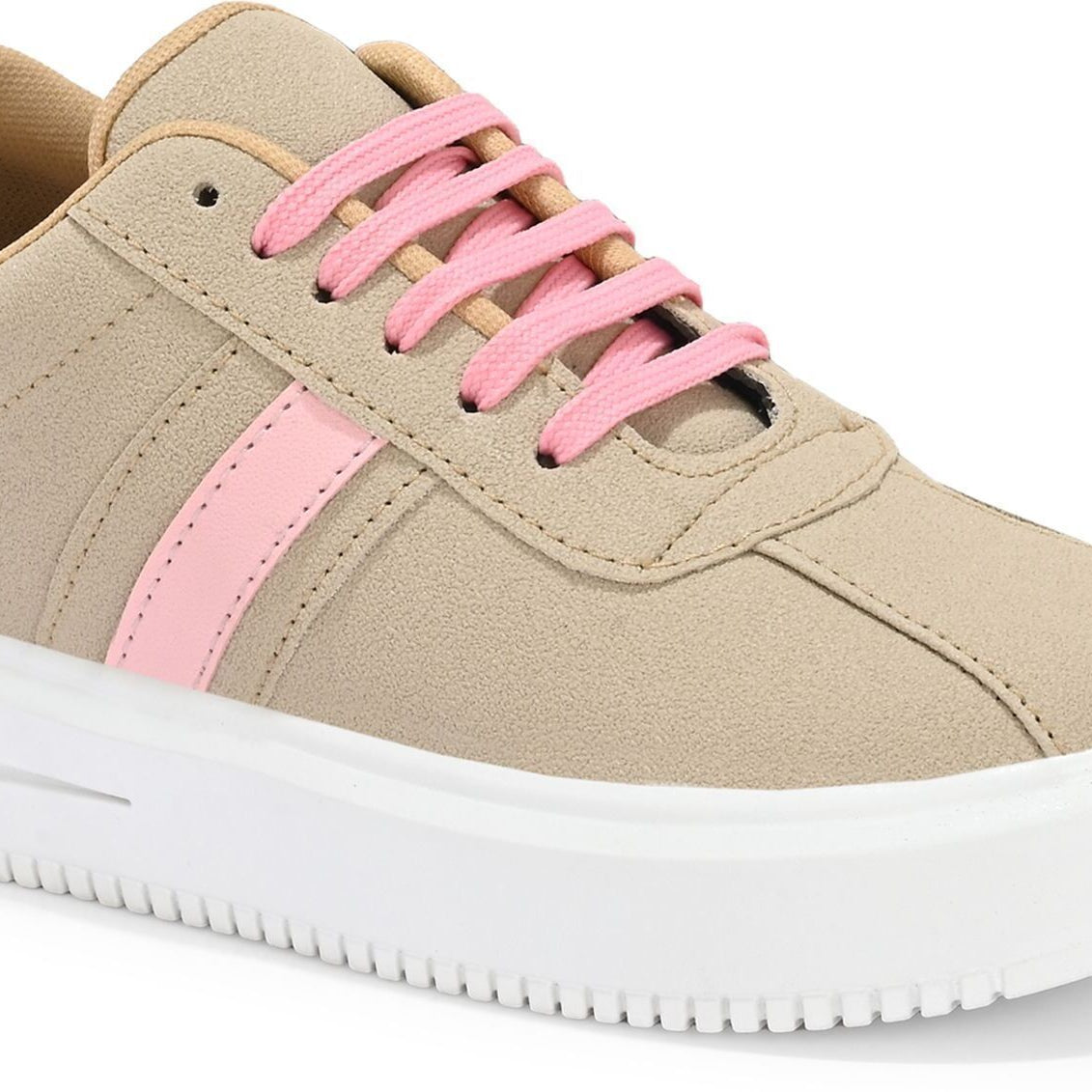 Planet Walk KICKS Beige Sneakers - Back
