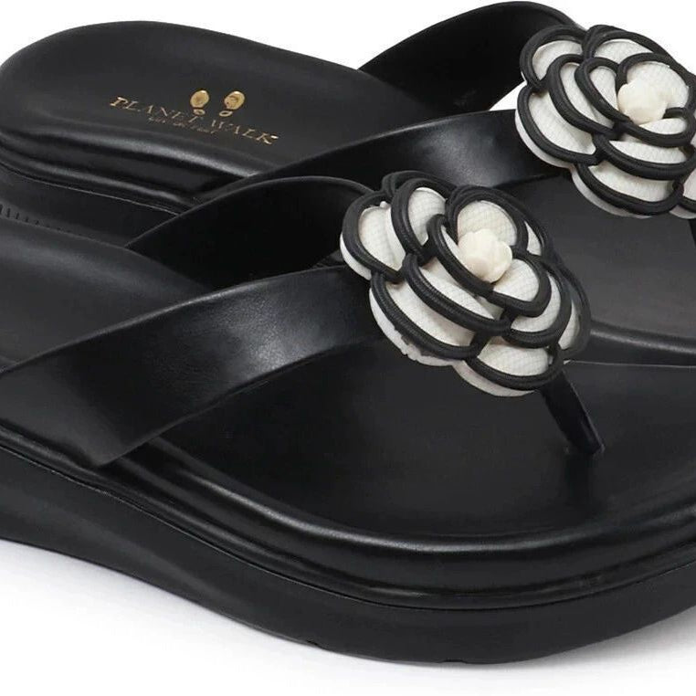 Planet Walk F219 Black Heels - Lifestyle