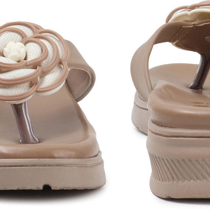 Planet Walk F219 Brown Heels - Extra