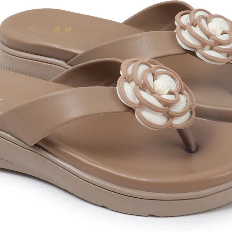 Planet Walk F219 Brown Heels - Lifestyle