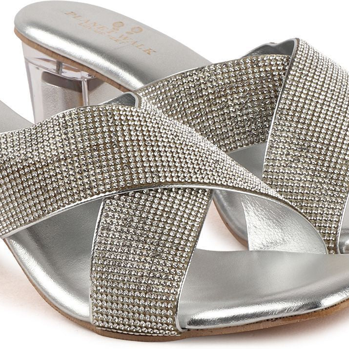 Planet Walk 1813 Silver Heels - Detail