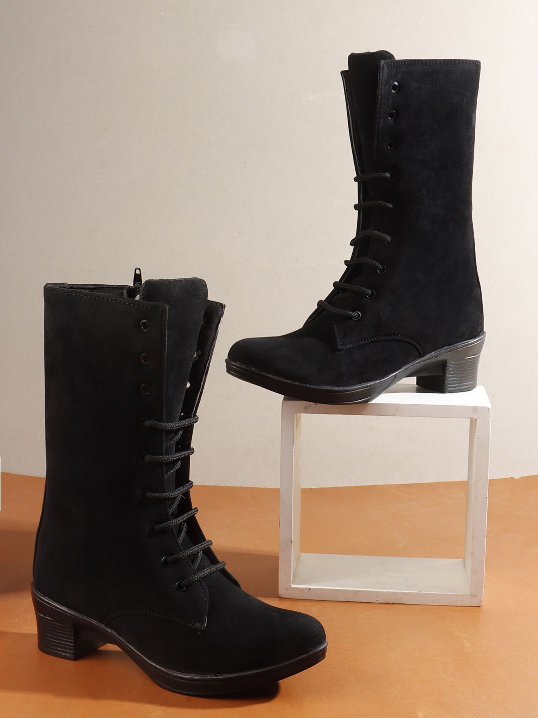 Planet Walk 2030 Black Boots - Main