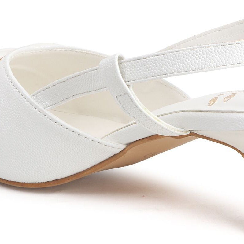 Planet Walk B66 White Heels - Lifestyle