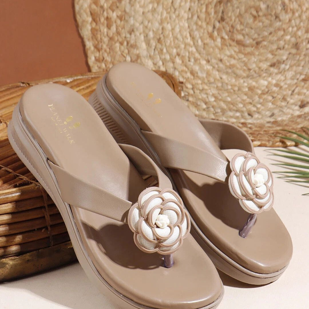 Planet Walk F219 Brown Heels - Main