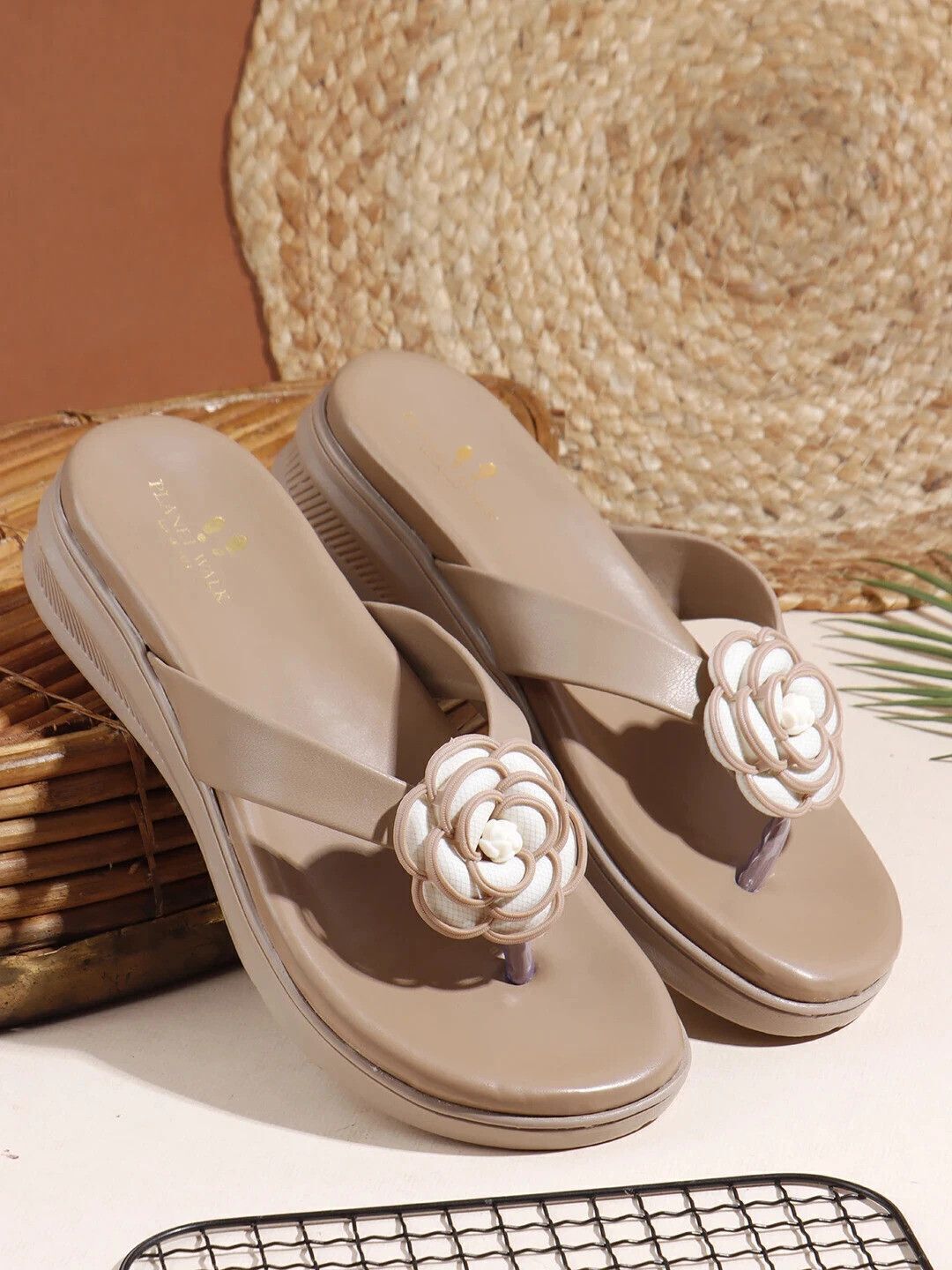 Planet Walk F219 Brown Heels - Main