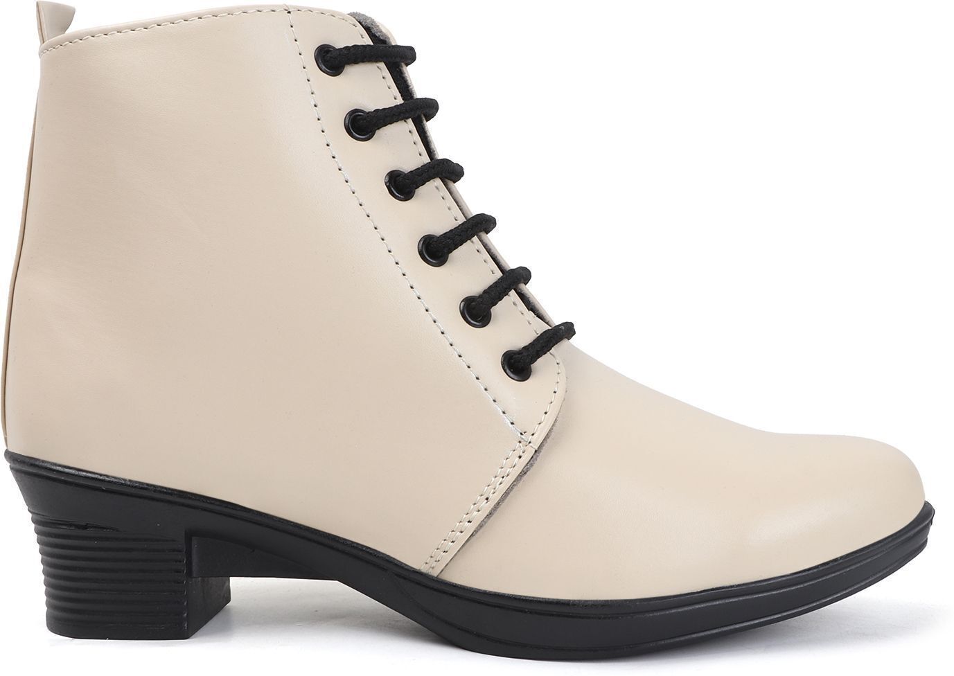 Planet Walk 1898 Cream Boots - Lifestyle