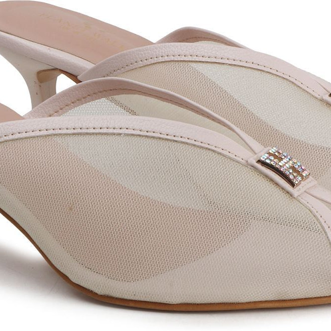 Planet Walk B65 Cream Heels - Detail