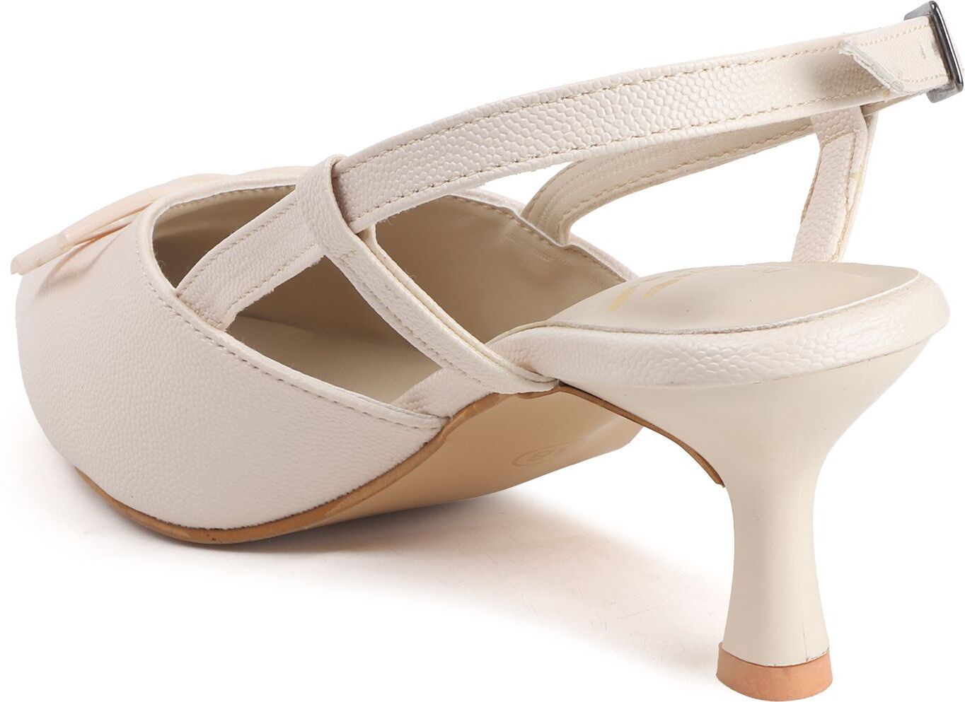 Planet Walk B66 Cream Heels - Lifestyle