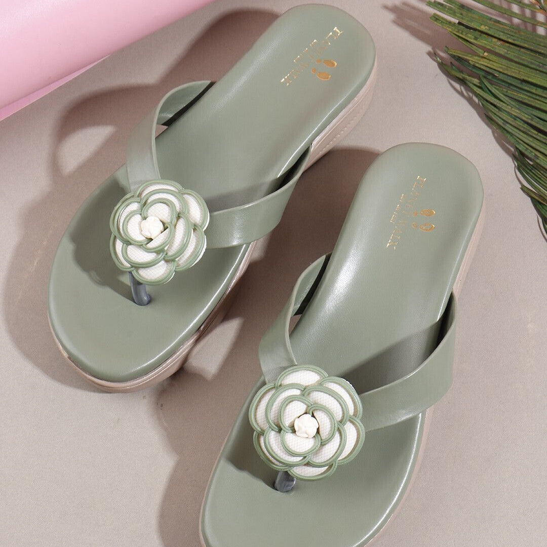 Planet Walk F219 Green Heels - Main