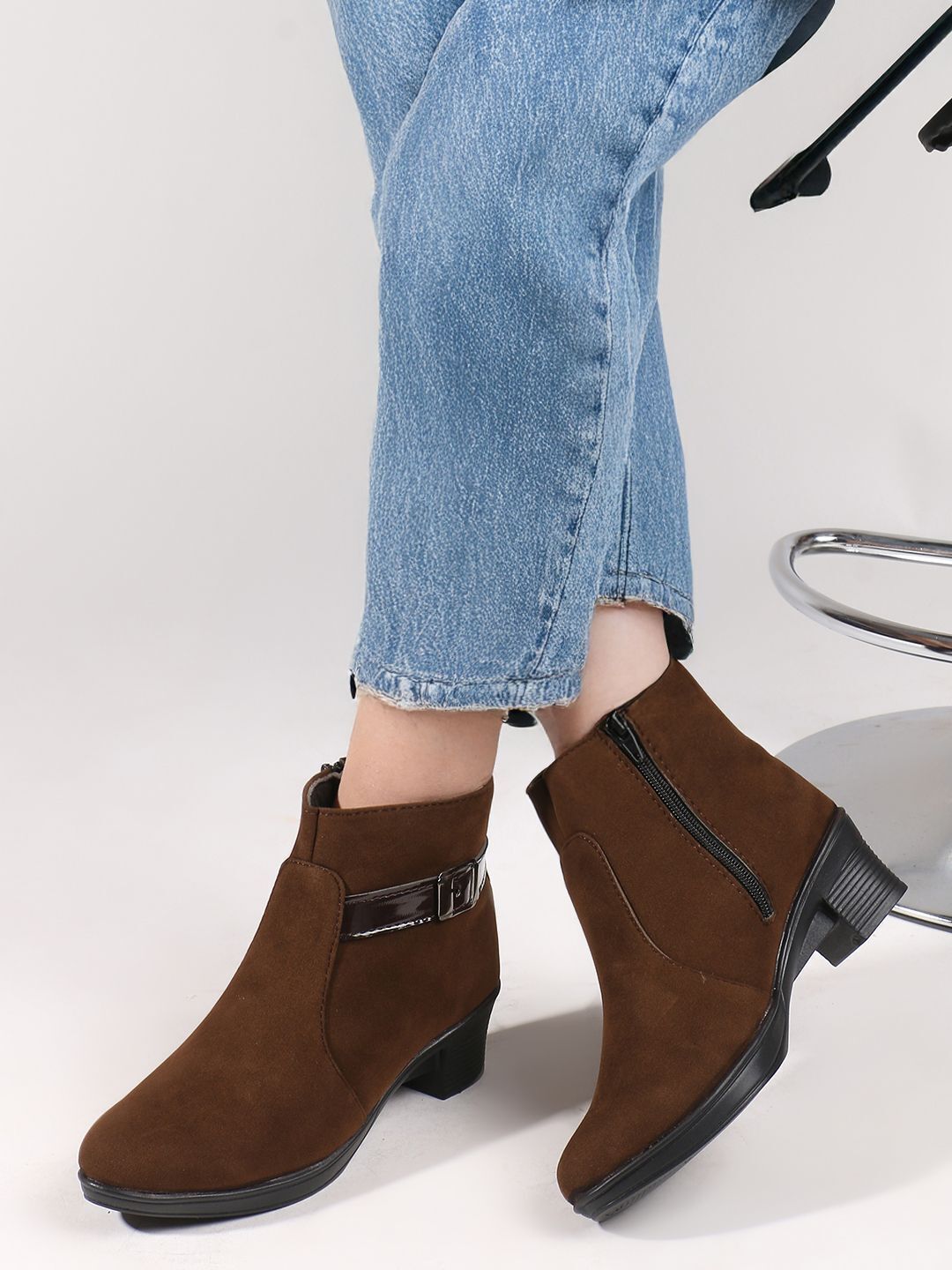 Planet Walk 1922 Brown Boots - Side