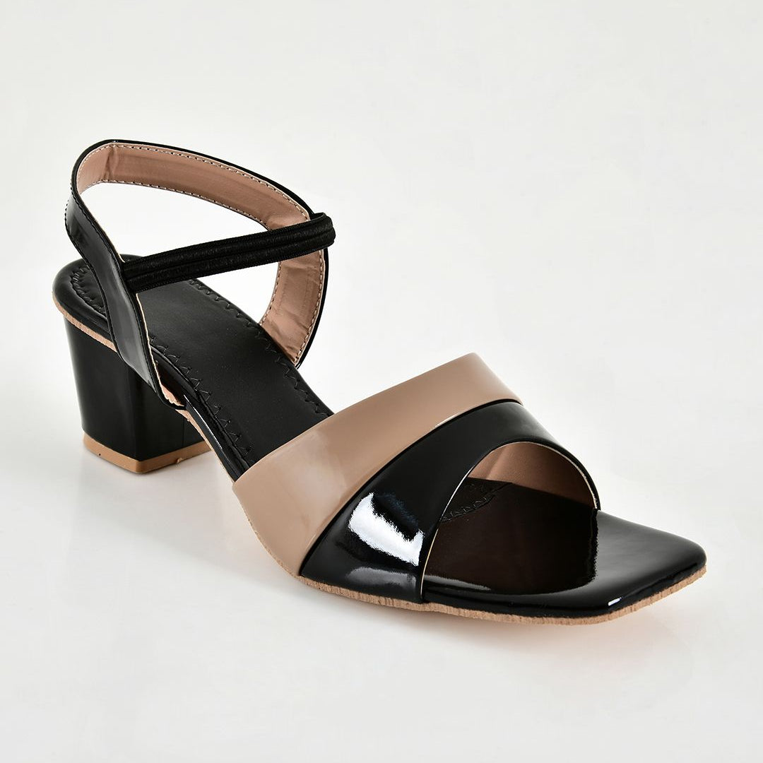 Planet Walk FLORA 2153 Beige Heels - Back