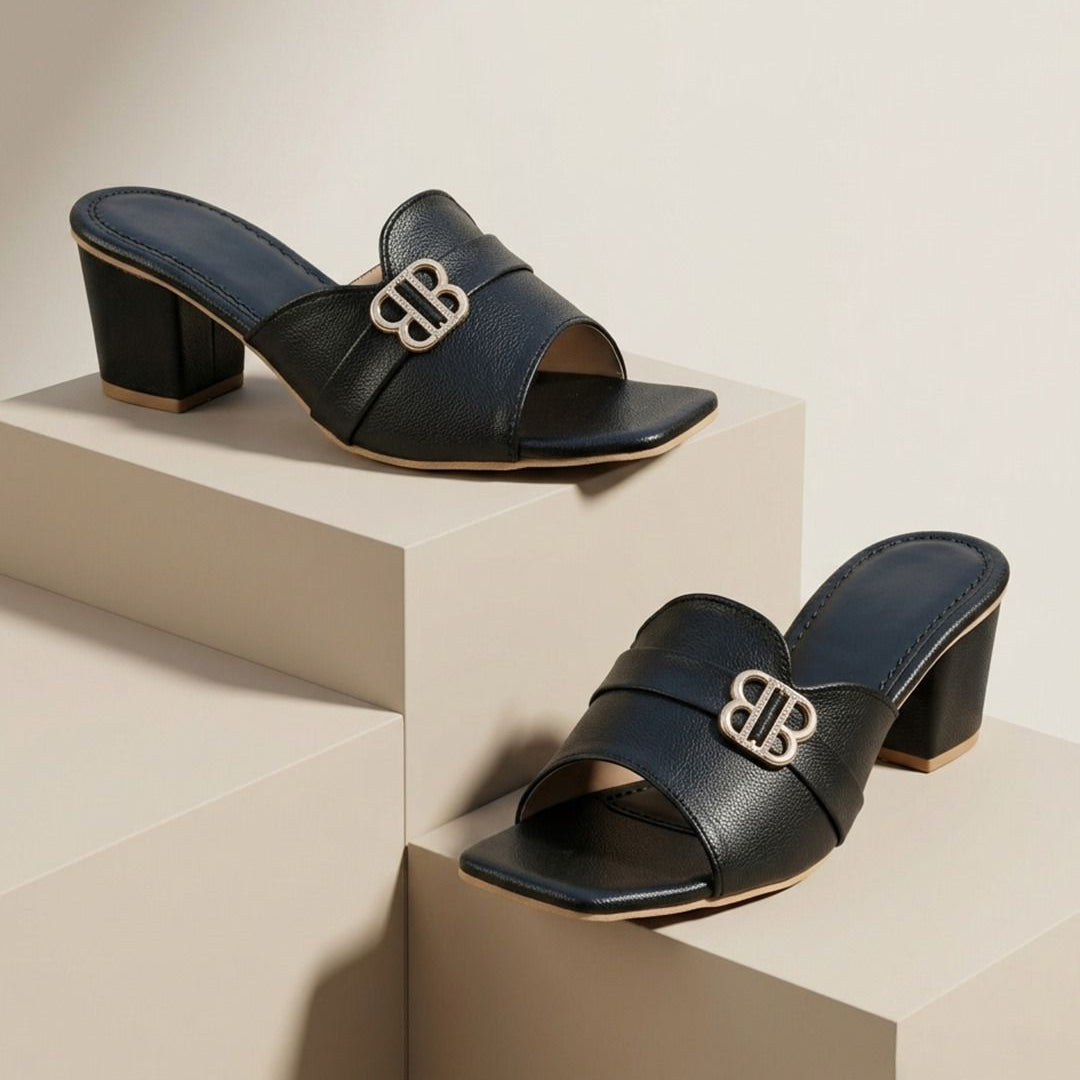 Planet Walk LILY 2154 Black Heels - Main