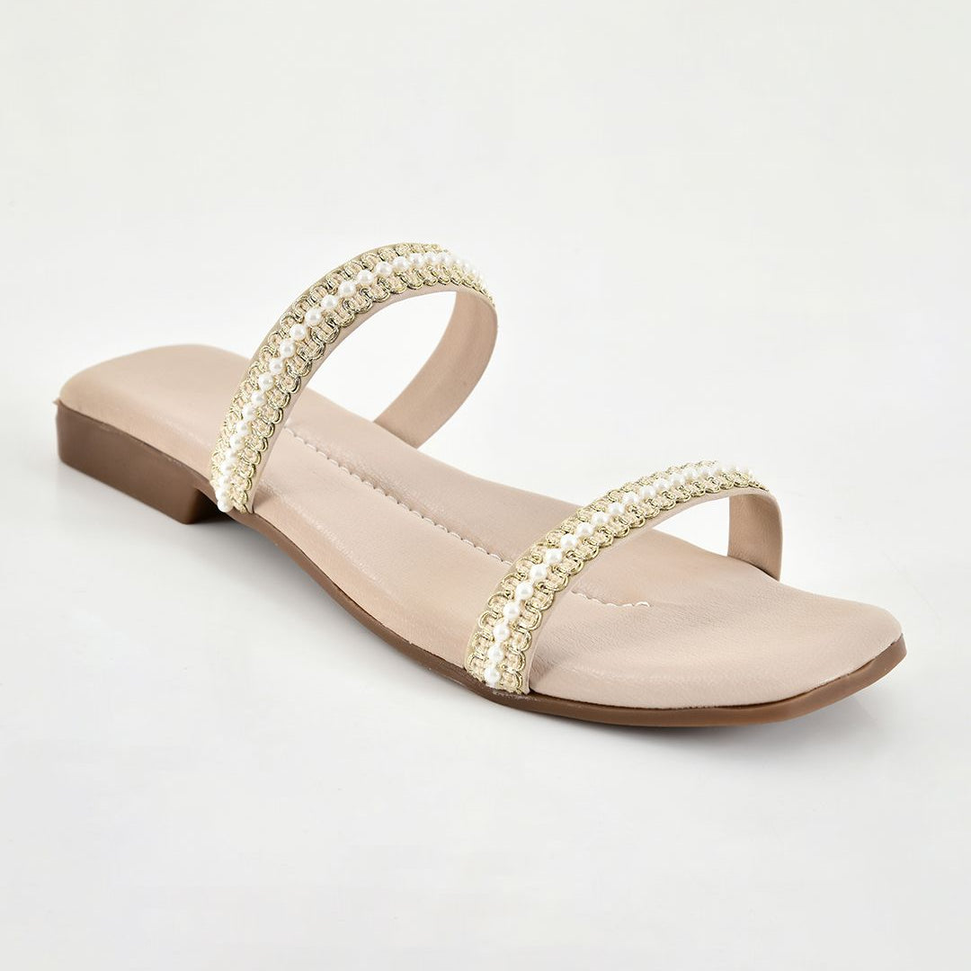 Planet Walk PEARL 2168 Cream Flats - Back