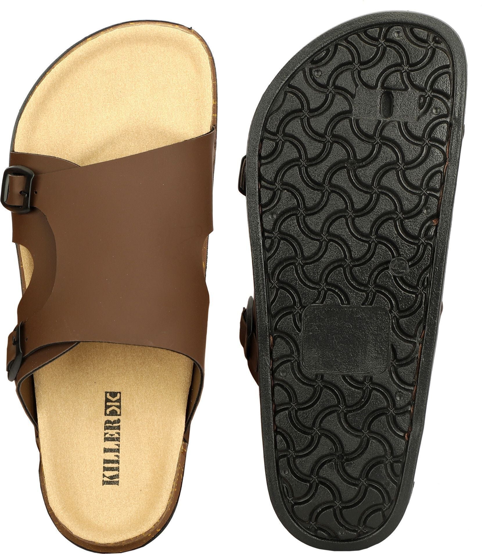 Planet Walk FCOVER Brown Sandals - Detail