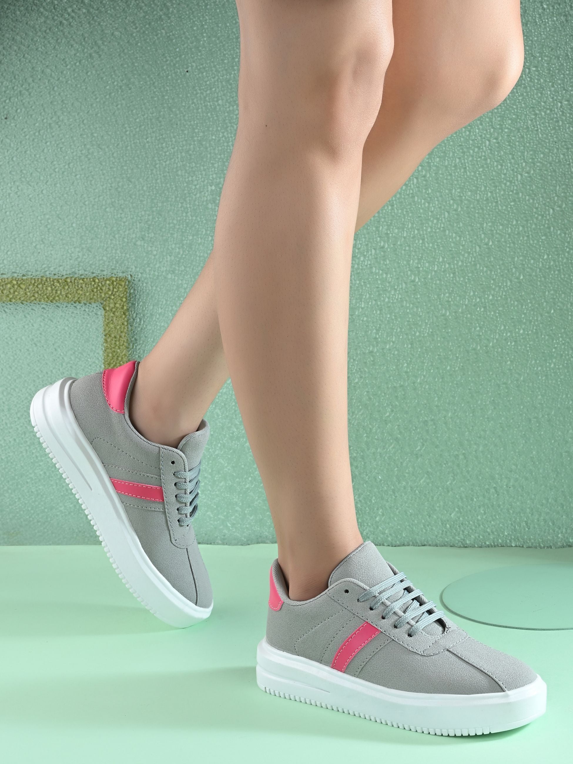 Planet Walk KICKS Grey Sneakers - Side