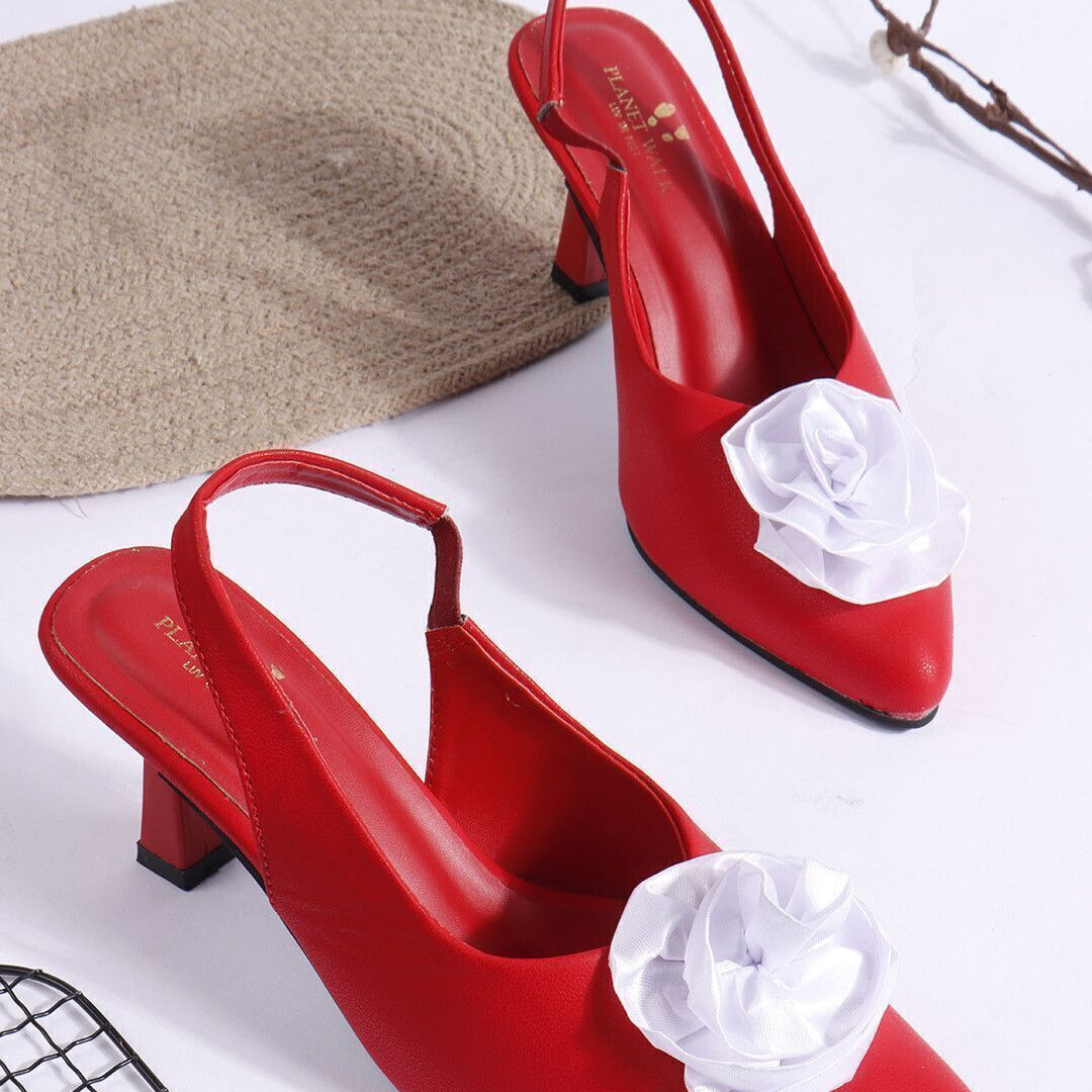 Planet Walk B50 Red Heels - Side