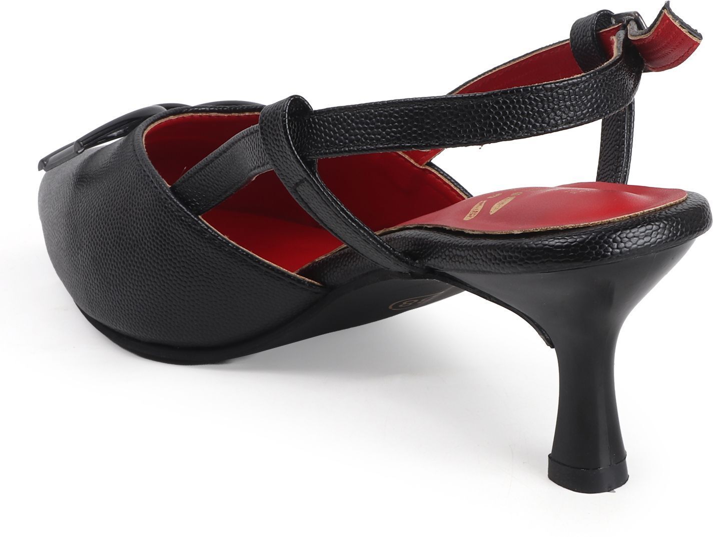 Planet Walk B66 Black Heels - Lifestyle