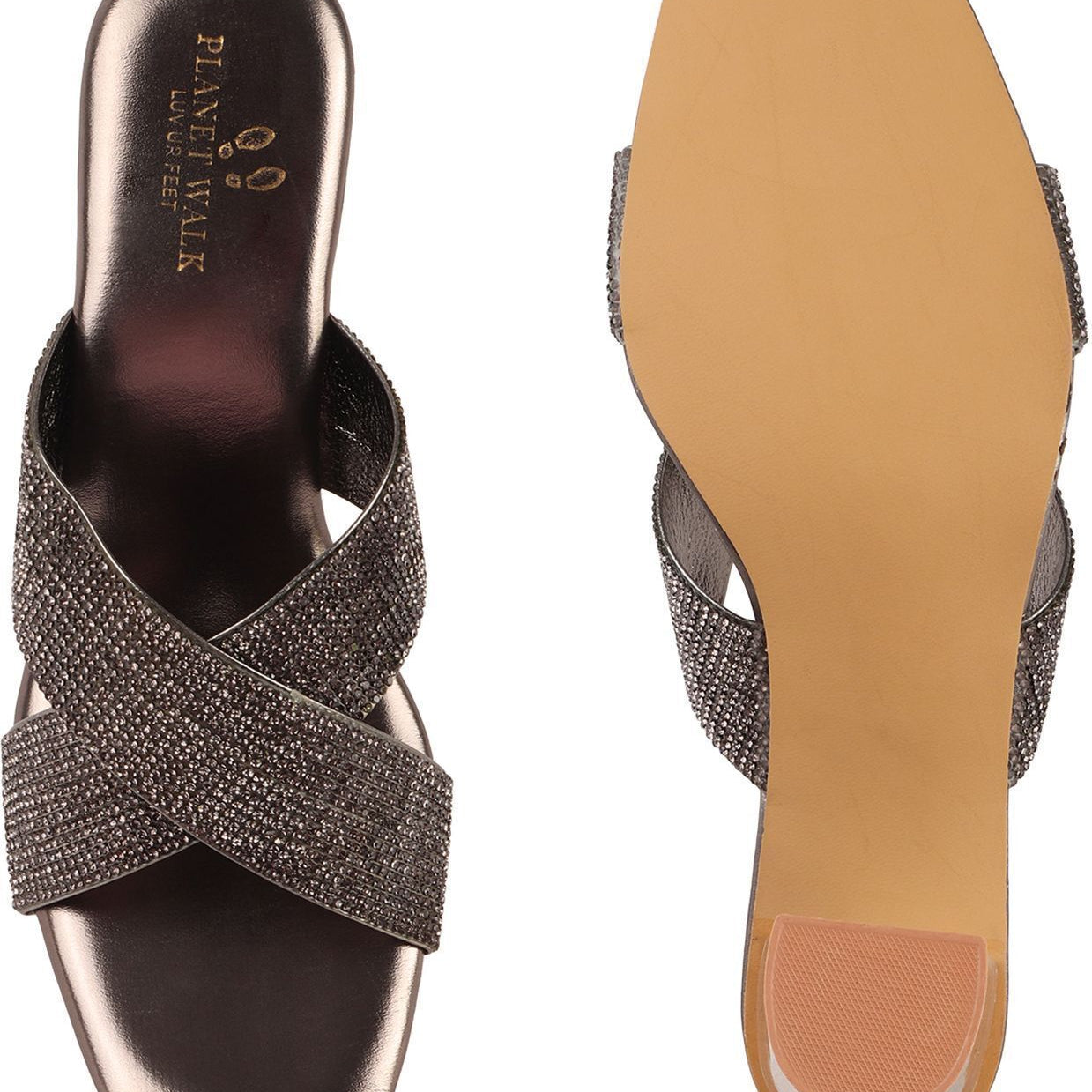 Planet Walk 1813 Grey Heels - Extra