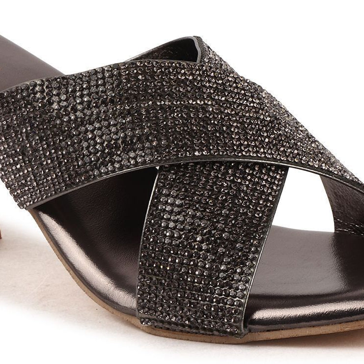 Planet Walk 1813 Grey Heels - Back