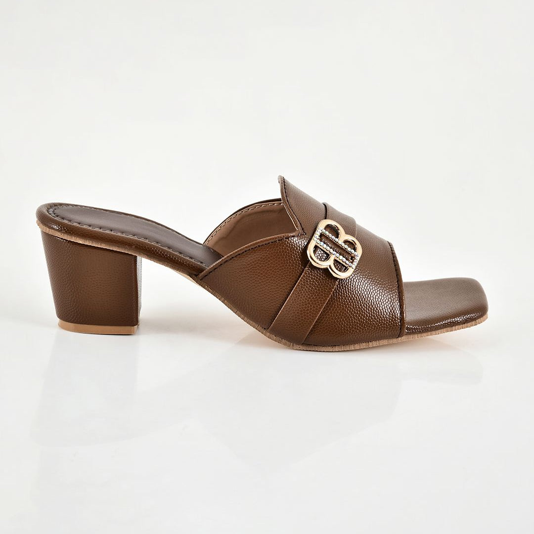 Planet Walk LILY 2154 Brown Heels - Lifestyle