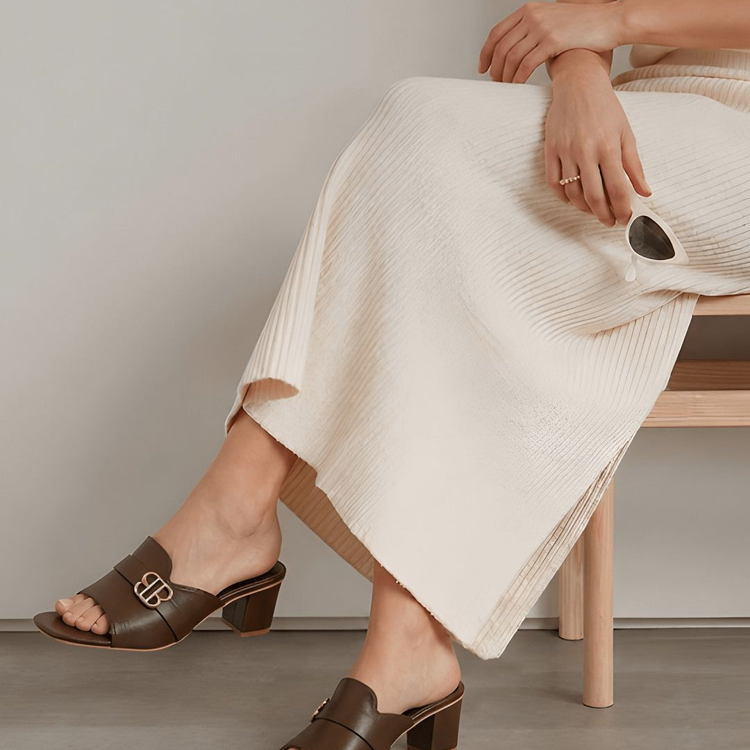 Planet Walk LILY 2154 Brown Heels - Side