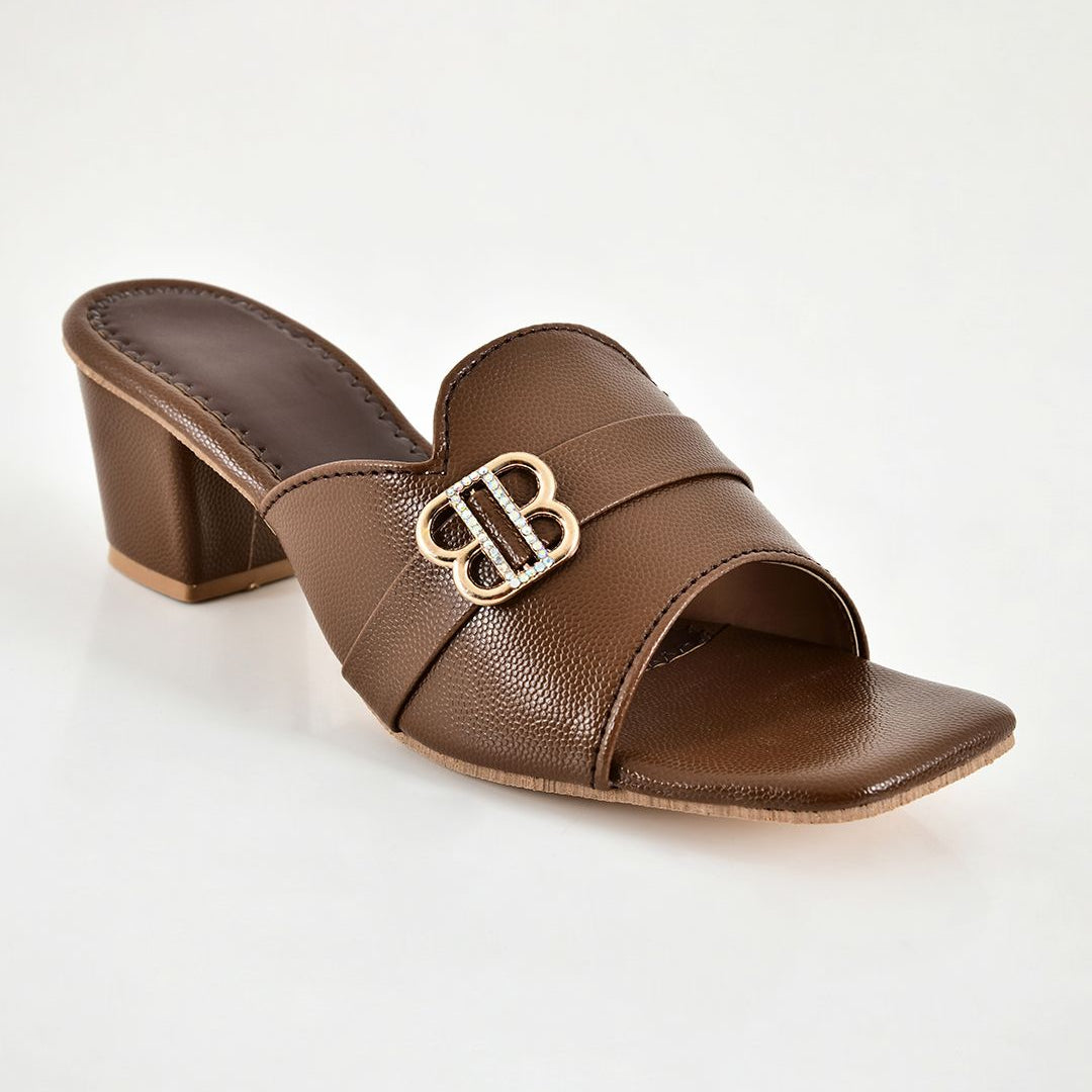 Planet Walk LILY 2154 Brown Heels - Back