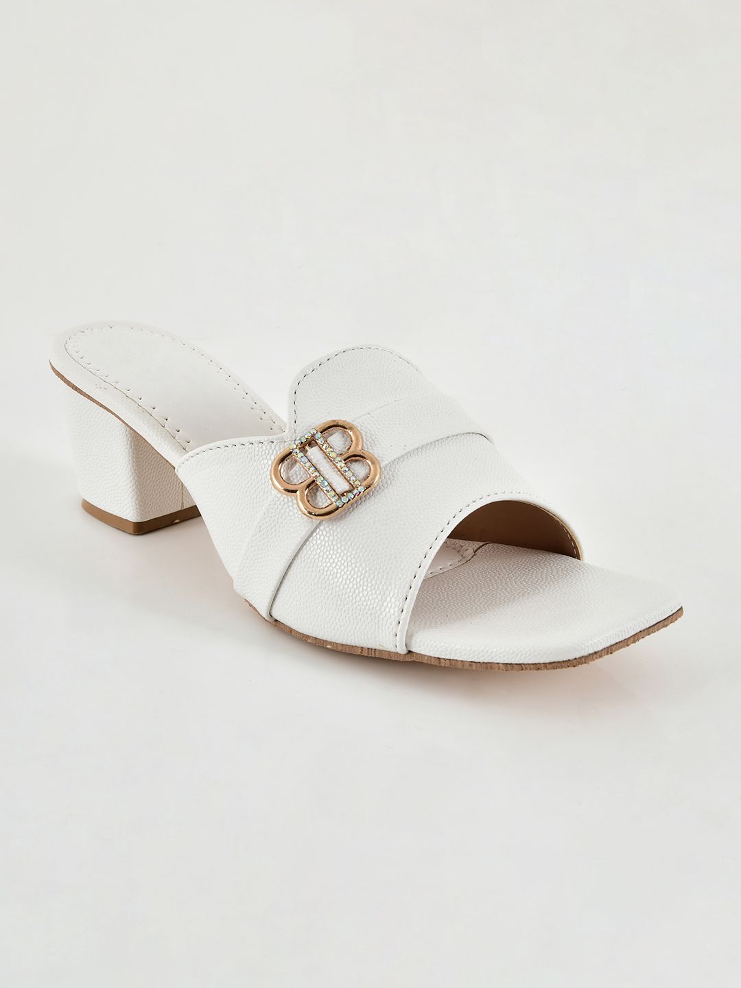 Planet Walk LILY 2154 White Heels - Back