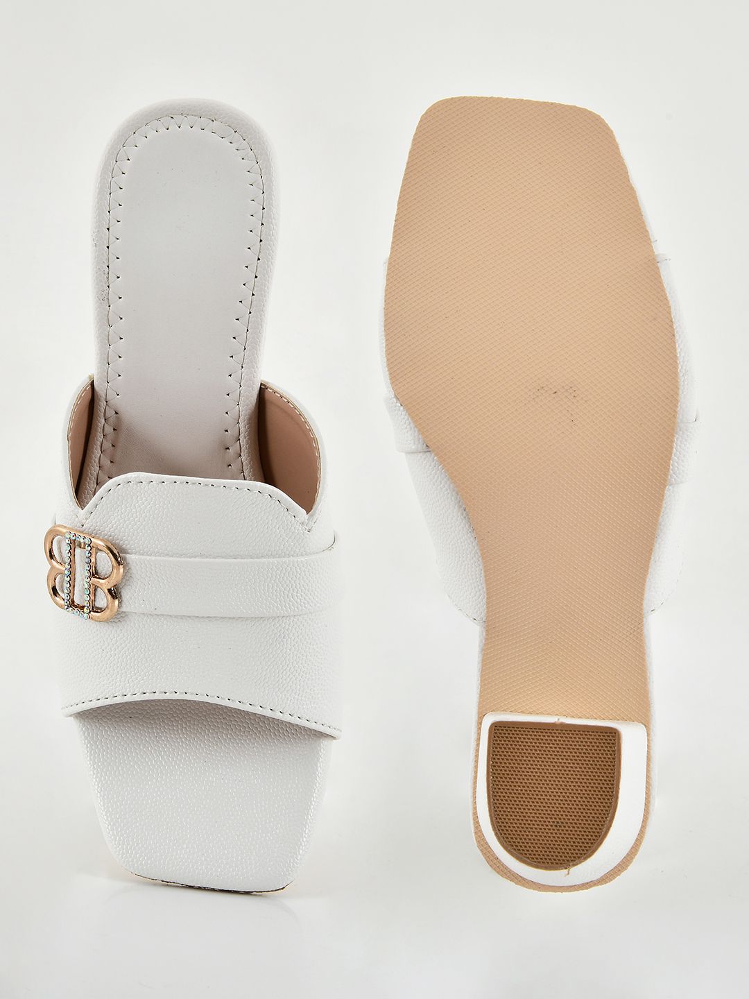 Planet Walk LILY 2154 White Heels - Extra