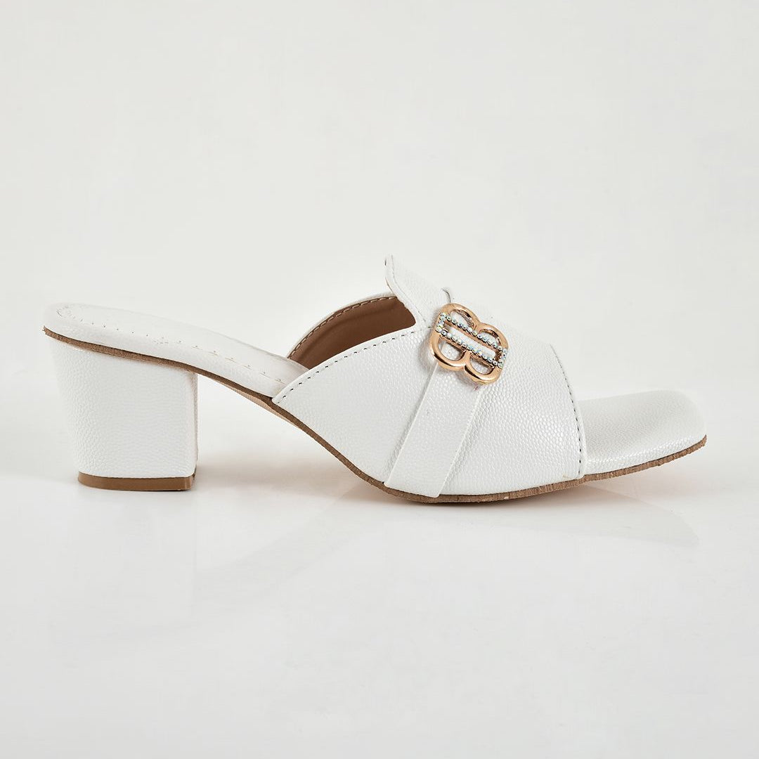 Planet Walk LILY 2154 White Heels - Lifestyle