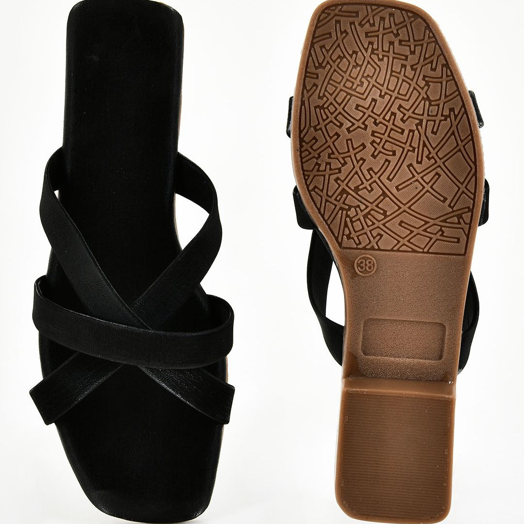 Planet Walk NORA 2107 Black Flats - Extra
