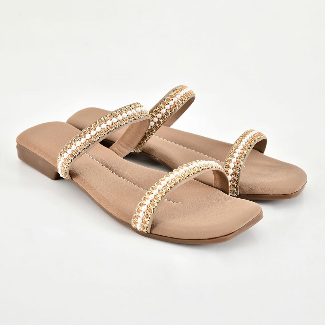 Planet Walk PEARL 2168 Beige Flats - Lifestyle