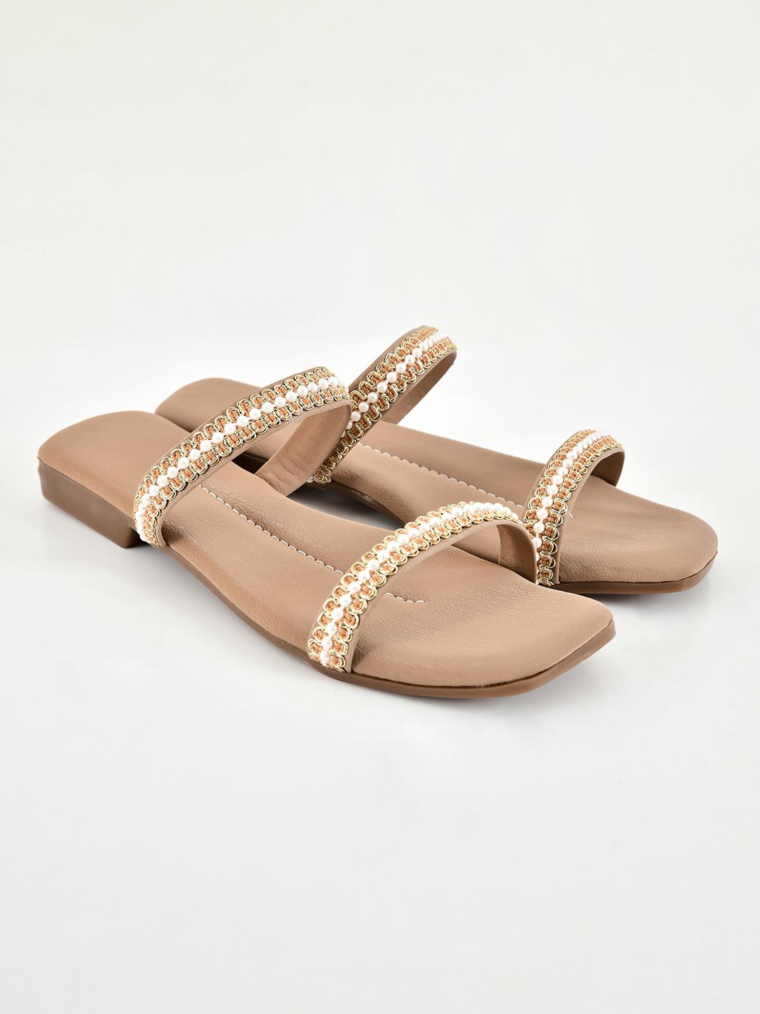 Planet Walk PEARL 2168 Beige Flats - Lifestyle