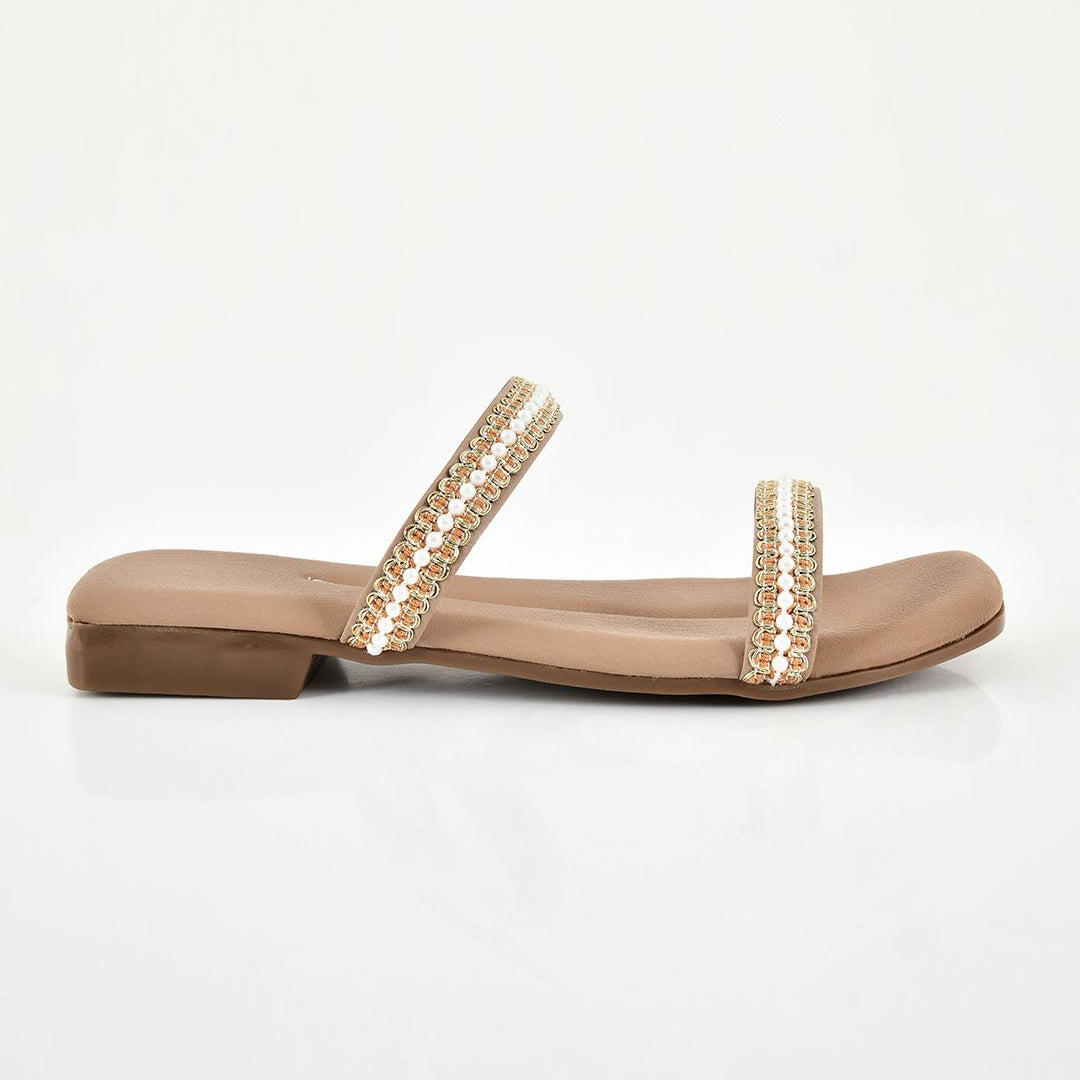 Planet Walk PEARL 2168 Beige Flats - Back