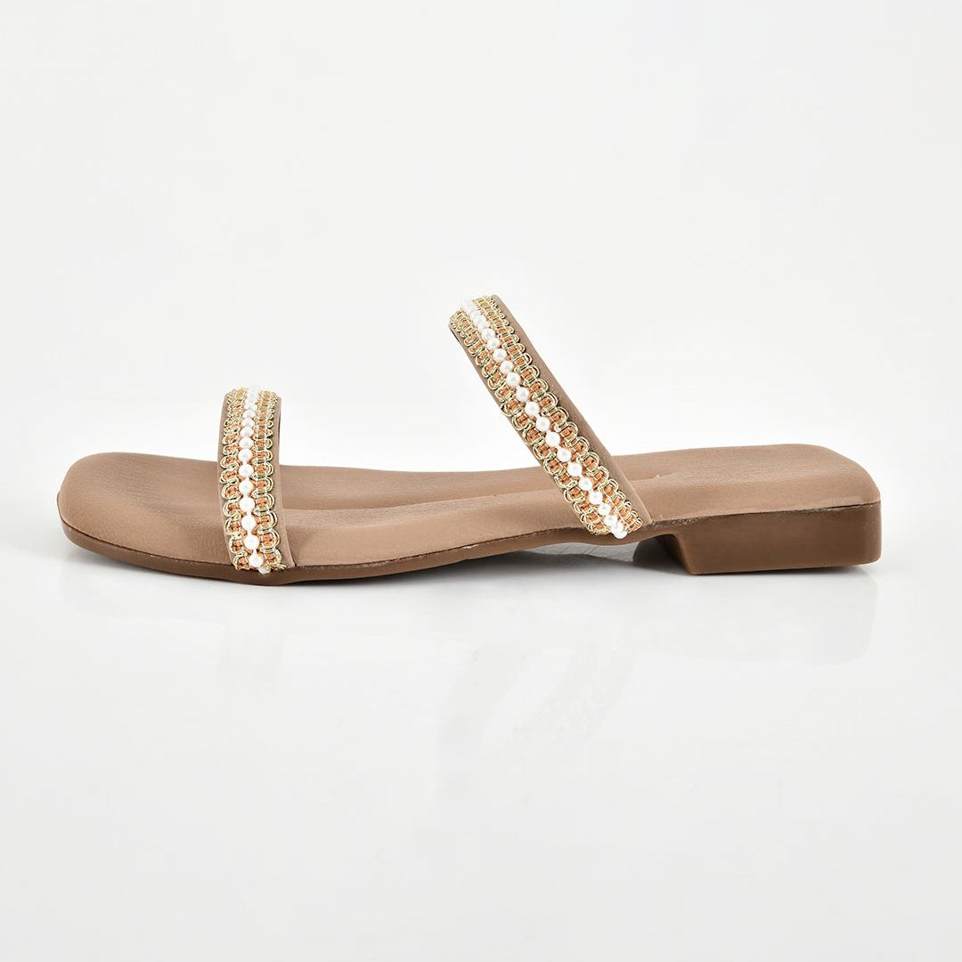 Planet Walk PEARL 2168 Beige Flats - Detail