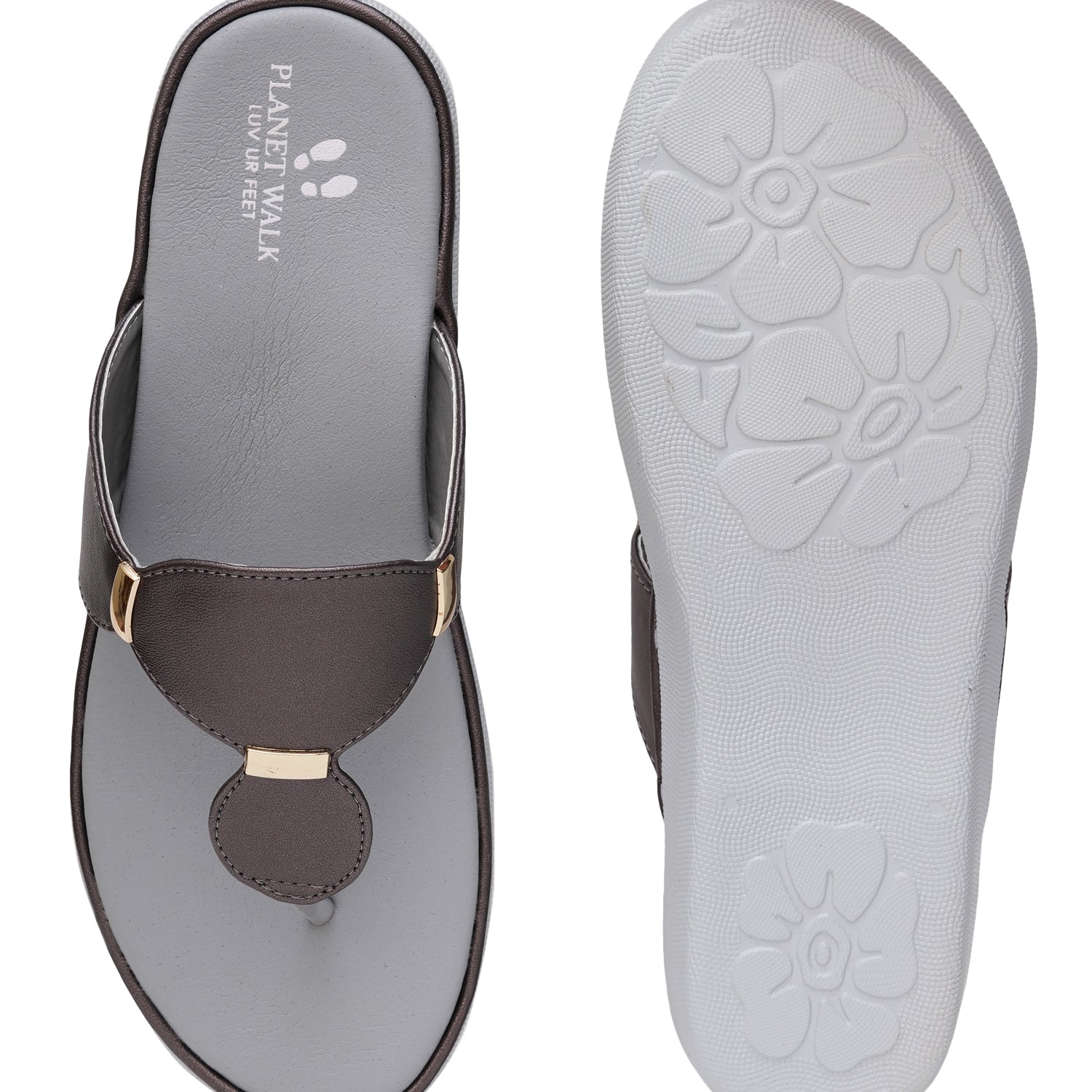 Planet Walk C4039430 Women's Flats - Grey view 6
