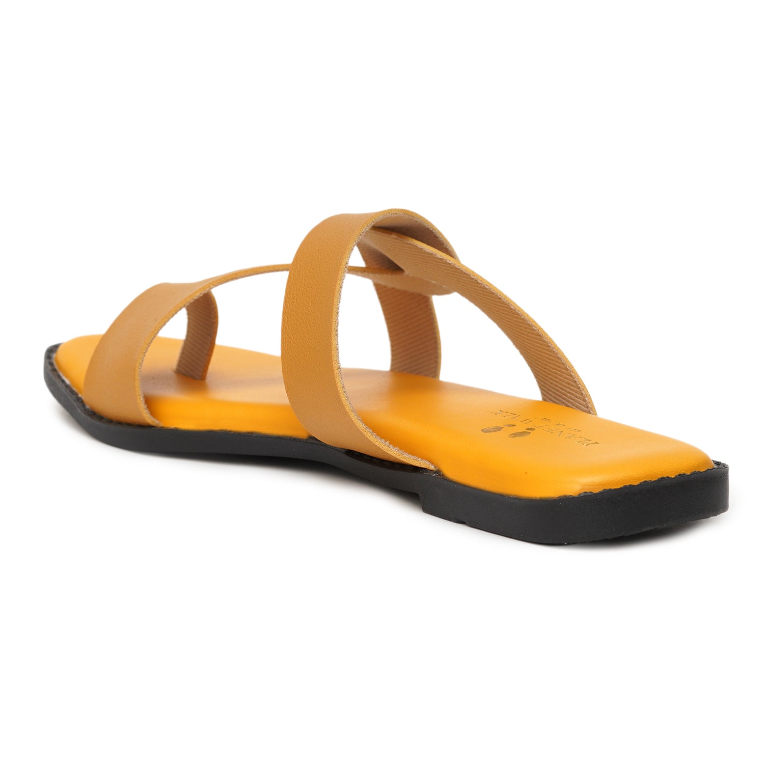 Planet Walk F168 Women's Flats - Tan view 4